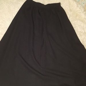 Black Maxi Skirt